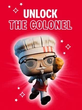 New Funko Fusion Chef Colonel KFC Exclusive Dlc Code Xbox Series X Steam Ps5