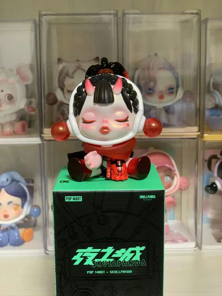 POP MART X Skullpanda series Night City Guardian of Night POP MART X Skullpanda series Night City Guardian of Night