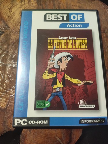Jeu PS1 : Lucky Luke - La Fièvre De L'Ouest - N°03530 - Très Bon état
