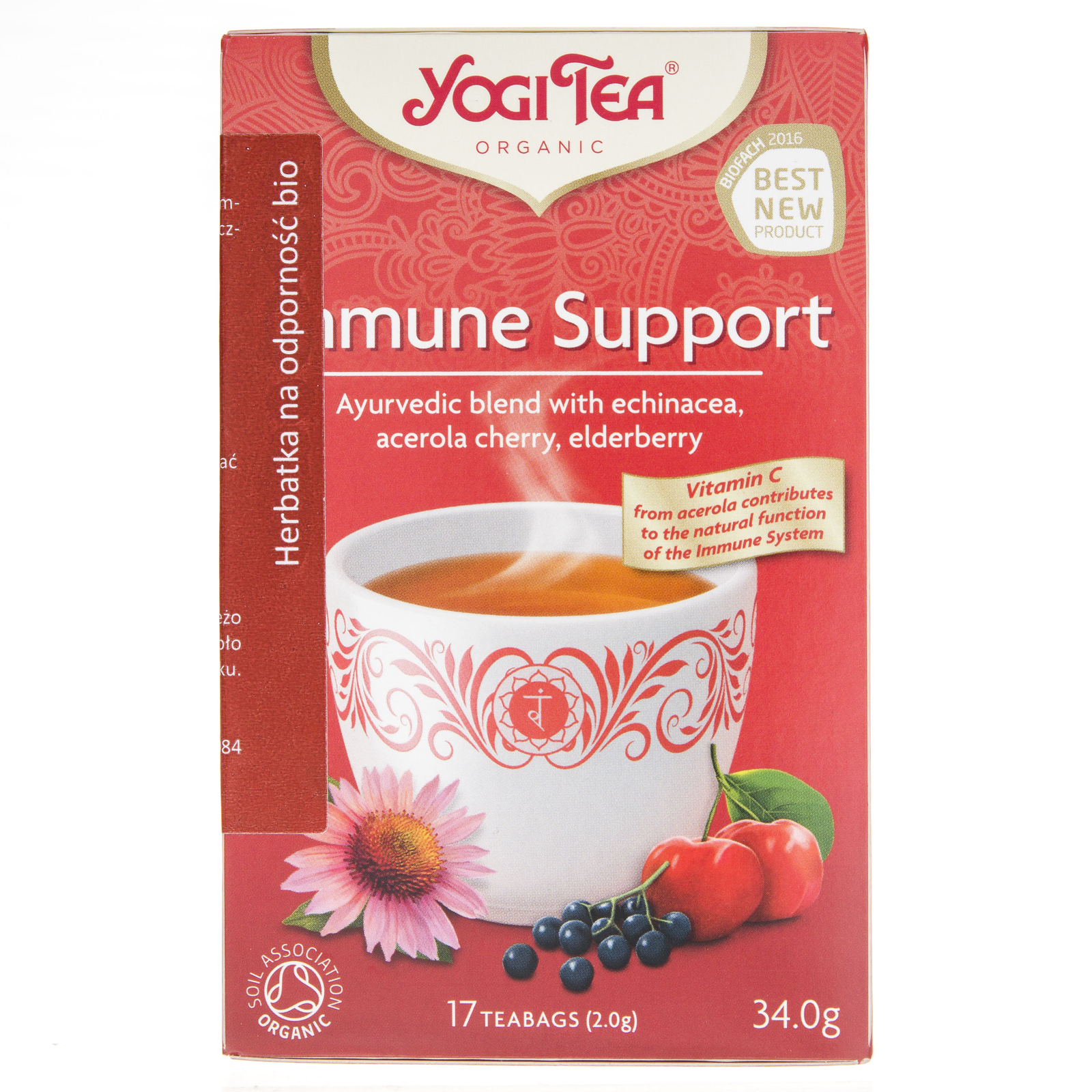 Yogi Tea Te di supporto immunitario per l'immunita, 17 bustine