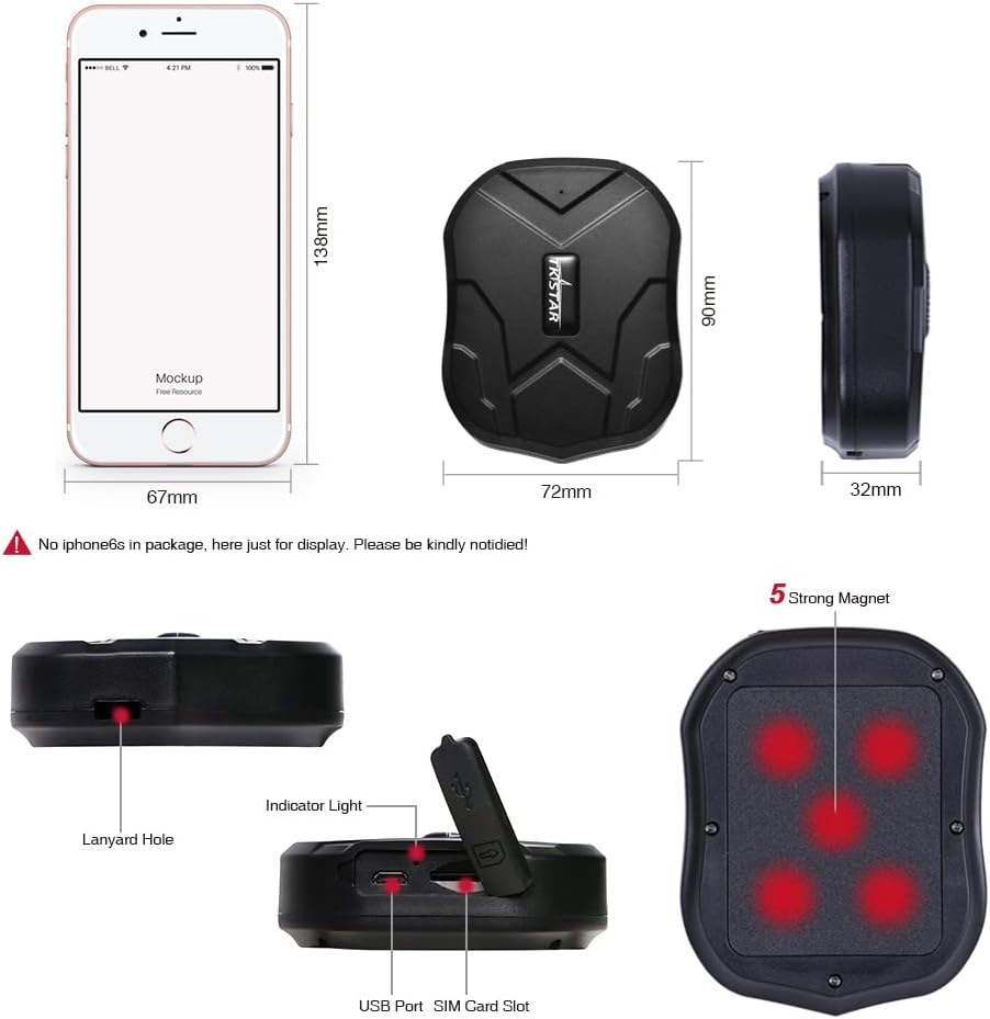 4G GPS Tracker for Vehicles Hidden Vehicles GPS Tracker