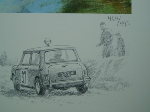 Tony Smith - First Mini Monte - Monte Carlo Rally - Print Only Ltd Edit 464/495 - Picture 5 of 12
