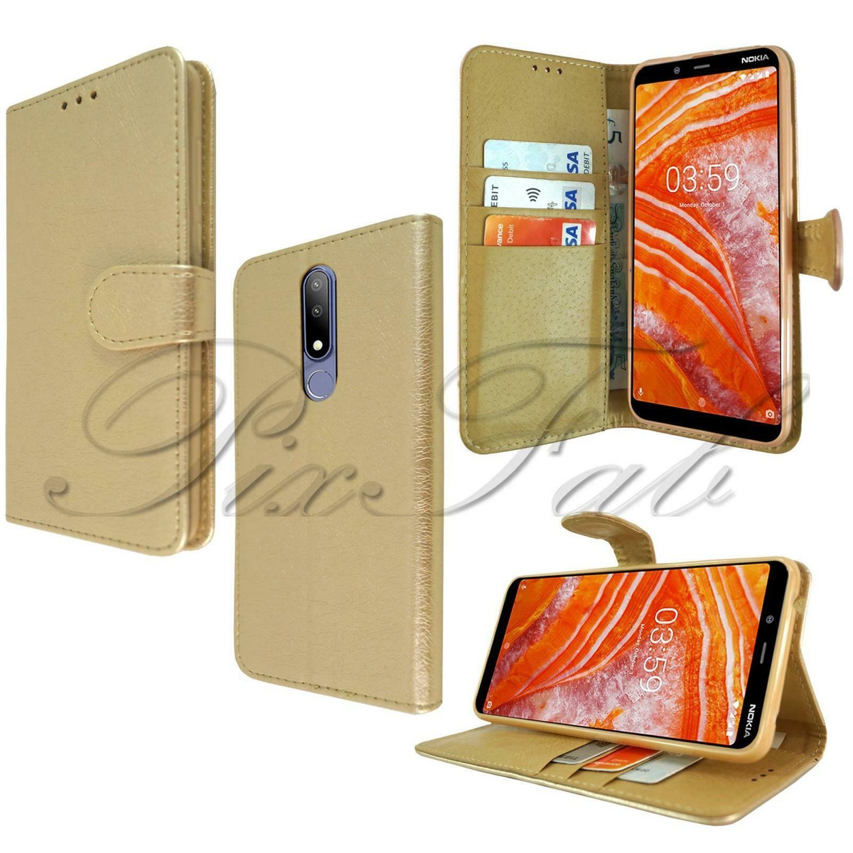 Per Nokia 5.4 3.4 2.4 5.3 1.3 8.3 Portafoglio IN Pelle Custodia Cover Telefono