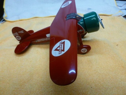 1992 Conoco Aviation1932 Lockheed Vega 5C Special Plane Die-Cast Coin Bank - Picture 2 of 11
