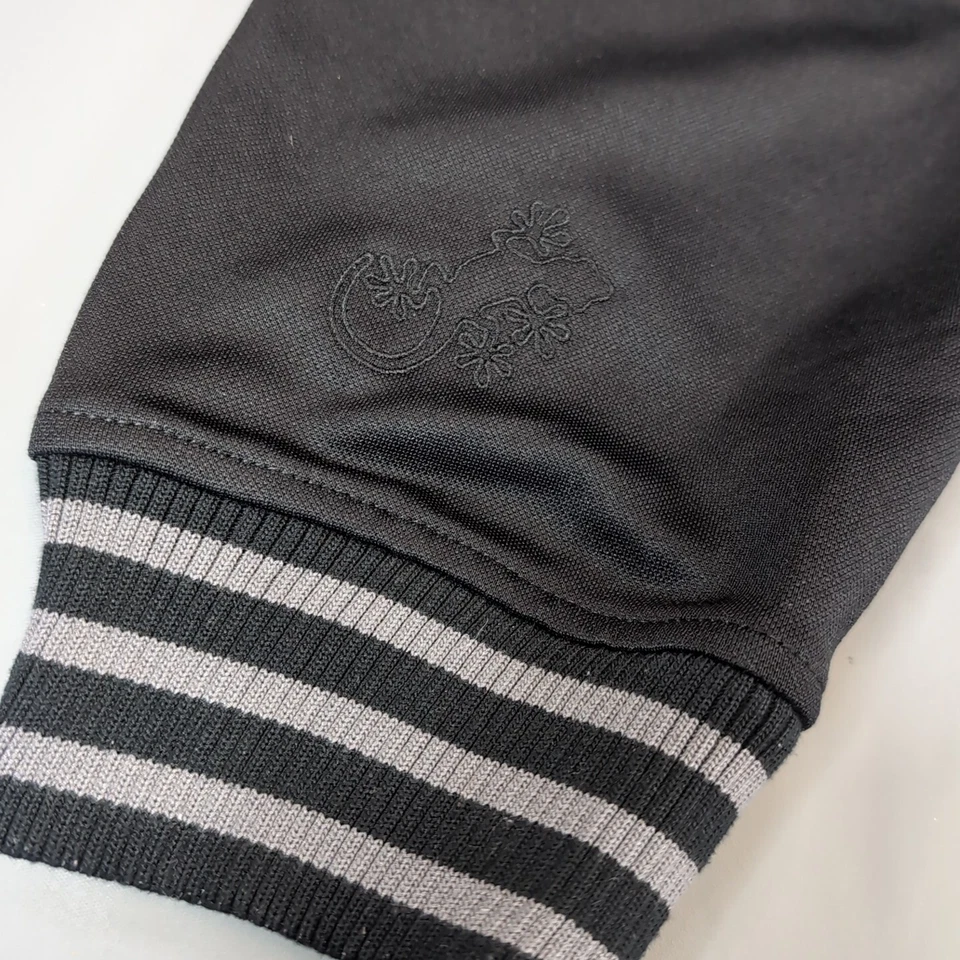 Мужская футбольная спортивная куртка Nomis очень большой размер черная футбольная обувь на молнии - Изображение 4 из 4