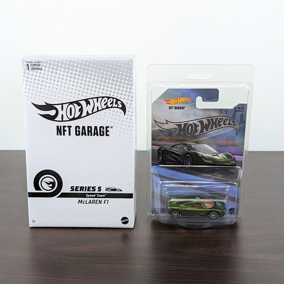 Hot Wheels NFTH Garage Series 5 MCLAREN F1 Super Rare LE 3000