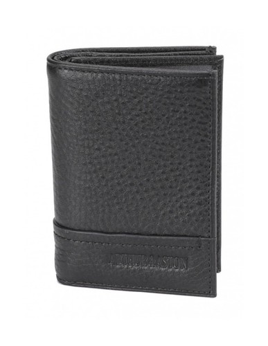 Portefeuille Homme Noir Aspect Cuir, Neuf Sans étiquette, Style Pochette, Simili Cuir
