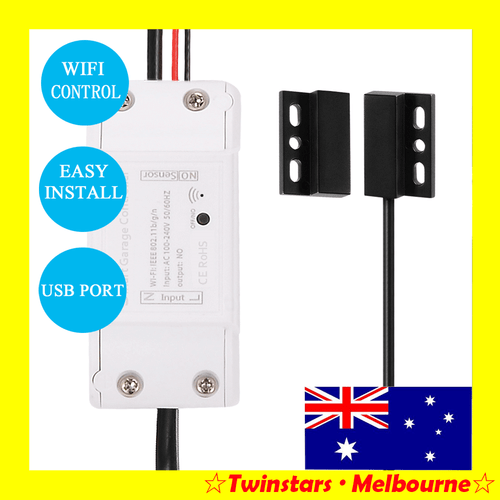 USB Powered Smart Garage Door Gate Controller Opener APP WiFi Remote Control AU - Picture 8 of 14
