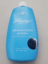 Hagerty Silversmiths Silver Polish R-22 Tarnish Preventative Blue Bottle 8oz NEW