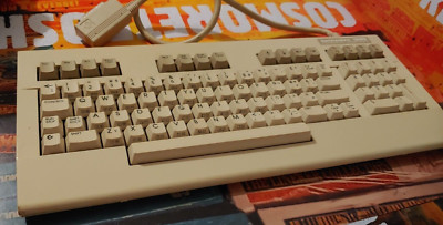 Commodore C 128 D Keyboard (external) (+ cord) works (a few keys arent) 8-bit