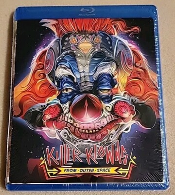 NEW Killer Klowns From Outer Space (Blu-ray, 1988, Faceplate) SEALED