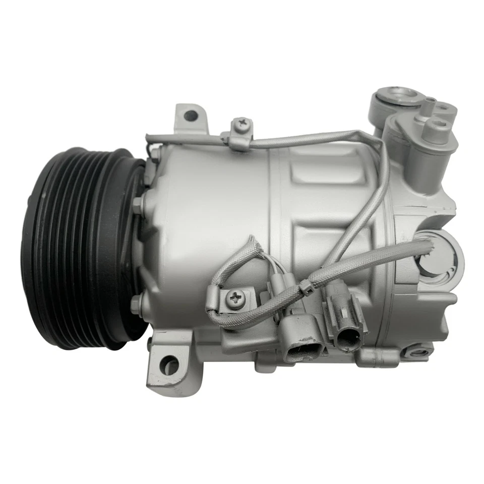 Compresor de aire acondicionado RYC remanufacturado EG489 para Volvo S80 4,4 L 2007 2008 2009 2010 Foto 2 de 2