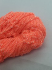 Bright Orange Pearl New Age Chenille 4 Yard Pack Size 2 Medium Fly Jig Tying