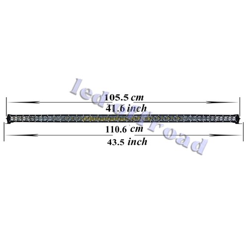 42'' Led Light Bar Flood Spot Combo Off-road Driving ATV SUV Truck 4X4 Roof Lamp - Picture 2 of 12