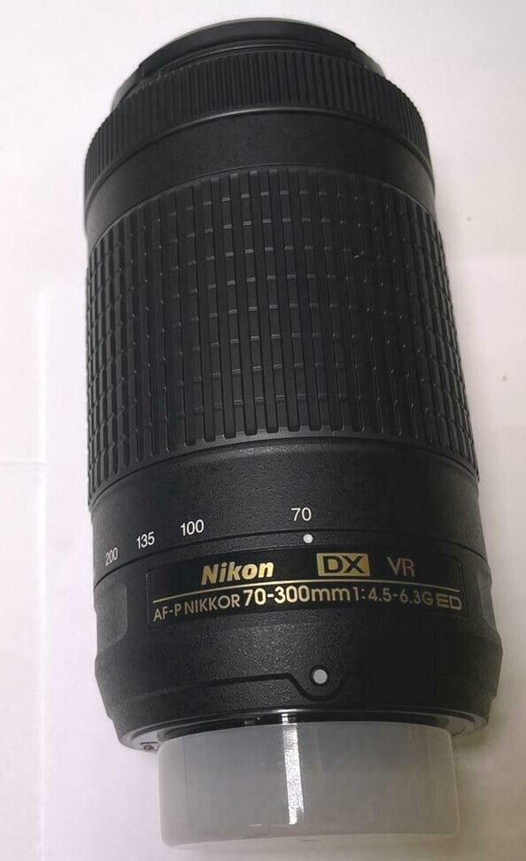 Nikon Af P Nikkor 70 300mm F 4 5 5 6e Ed Vr Lens Black For Sale Online Ebay