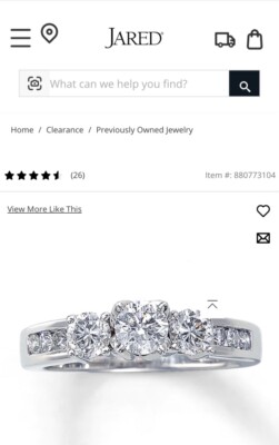 diamond white gold princess cut wedding set-engagement ring & wedding band 1.6ct