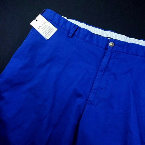 Peter Millar Soft Touch Twill Golf Cotton Shorts Pants Blue Mens Size 33 $98 - Picture 11 of 11