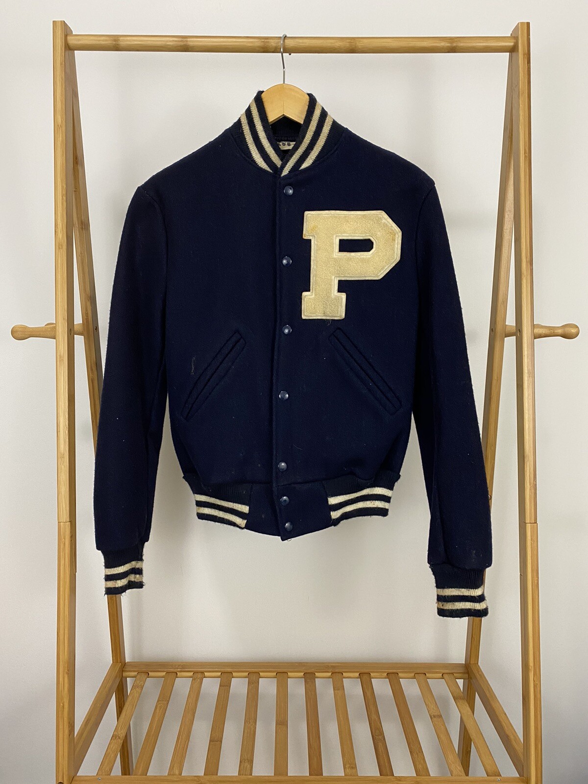 Letterman Deerfoot Wool Varsity Jacket 