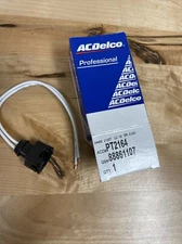 ACDelco 2-Wire Black Fuel Injector & Multi-Purpose Pigtail Connector PT2164 New