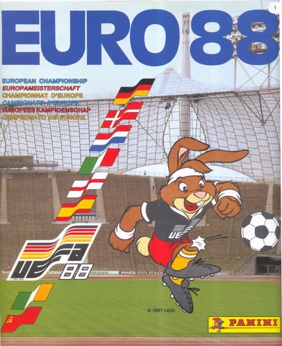Album figurine Panini in PDF EURO 88 Campionato Europeo di Calcio GERMANIA 1988