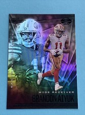2020 Panini Illusions Brandon Aiyuk Rookie #27 San Francisco 49ers RC Base (bl)