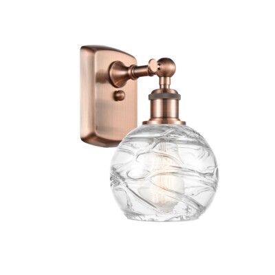 Innovations 1W 58 Small Bell 1-Lt Sconce, BS NKL/Silv Merc - 284-1W-SN-G58