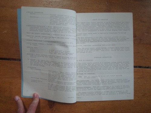 Manuale Alimentatori Lambda Electornics LXS-A-5-OV, LXS-A-6, LXS-A-12 LXS-A-15. - Foto 2 di 5