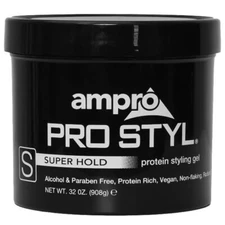 Ampro Pro Styl Protein Styling Hair Gel Super Hold 32oz(908 ml) FREE SHIPPING