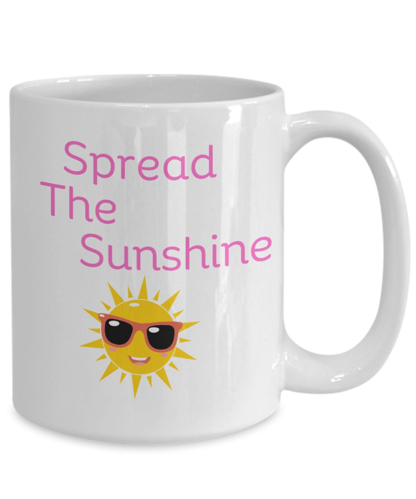 Sunshine Spread Inspirational Positive Mindful Coffee Mug