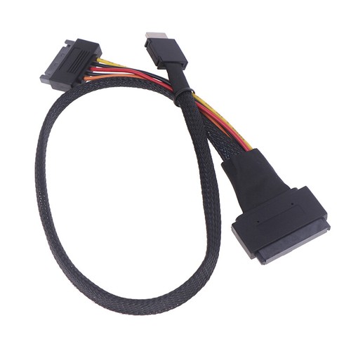 1PC OCuLink PCIe PCI-Express SFF-8611 X4 4i To SFF-8639 U.2 U.3 SSD Data Cable - Photo 11/13
