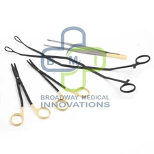 Black Entopic Penile Implant & Sphincter Surgery Set | Urology Instruments 4pcs