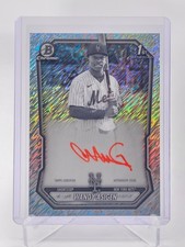 WANDY ASIGEN 2026 BOWMAN CHROME 1ST SHIMMER REFRACTOR AUTO #CPA-WA METS Q7854