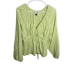 Universal Thread Blouse Womens Medium V-Neck ...