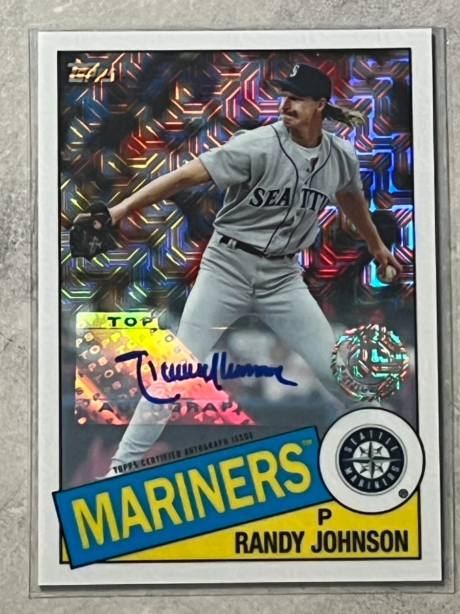 Topps Randy Johnson Baseball Sports Trading Card Singles Serial