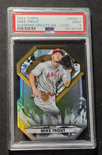 2022 Topps Diamond Greats Die-Cuts Mike Trout # DGDC-1 PSA 9.