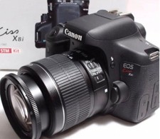 Canon EOS Kiss X8i DSLR Camera Wi-Fi 24.2MP, Articulating Screen, Fast 5fps Japa
