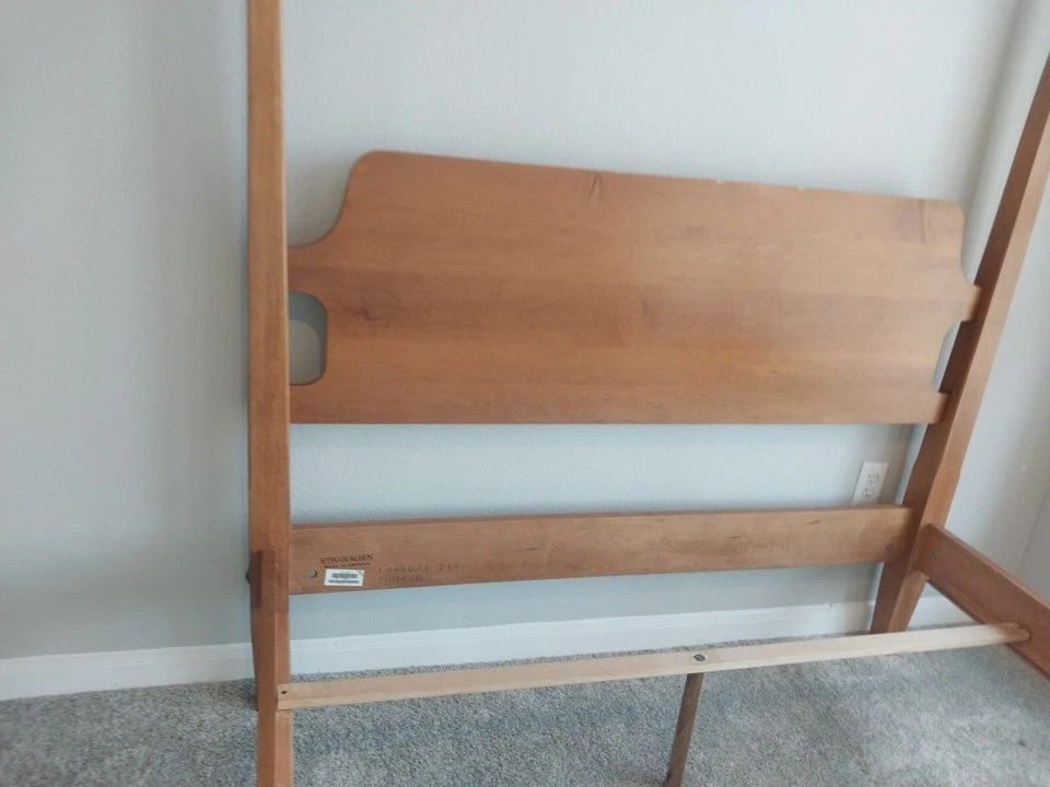 Ethan Allen страны цвета плакат кровать королева 14 56715 отделка 214 - Изображение 4 из 4