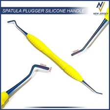 Composite Filling Instruments Spatula & Plugger Titanium Coated Silicone Handle