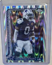 2025 Topps Chrome- DeMarvion Overshown RayWave Refractor #78 Dallas Cowboys