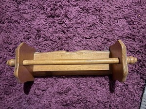 Wood Under counter Paper Towel Holder