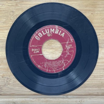 Frank Sinatra - Carousel 7'' Record 45 RPM Columbia Jazz Pop