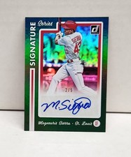 MAGNEURIS SIERRA 2017 Donruss Signature GREEN ~ Cardinals AUTO /5 ~ #'d 2/5