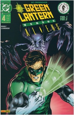 DC Crossover Nr. 4 - Green Lantern versus Aliens 1 - Panini (2001-2003) Z. 1-2