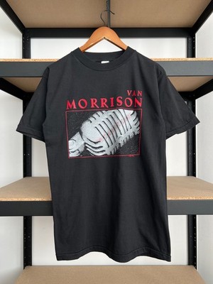 Vintage 1993 Van Morrison Singer Tour Black T-shirt Sz M