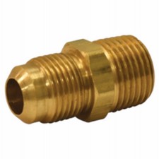 Flare Adapter Gas Fitting, 1/2 In. OD - 65704B