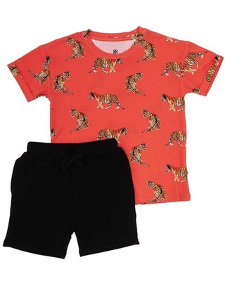 Bums & Roses Go Get 'Em Tiger Short Sleeve T-Shirt