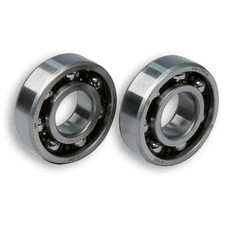 2pc Crankshaft Bearing Set, 50 90 2 Stroke Yamaha JOG Zuma Minarelli Scooter