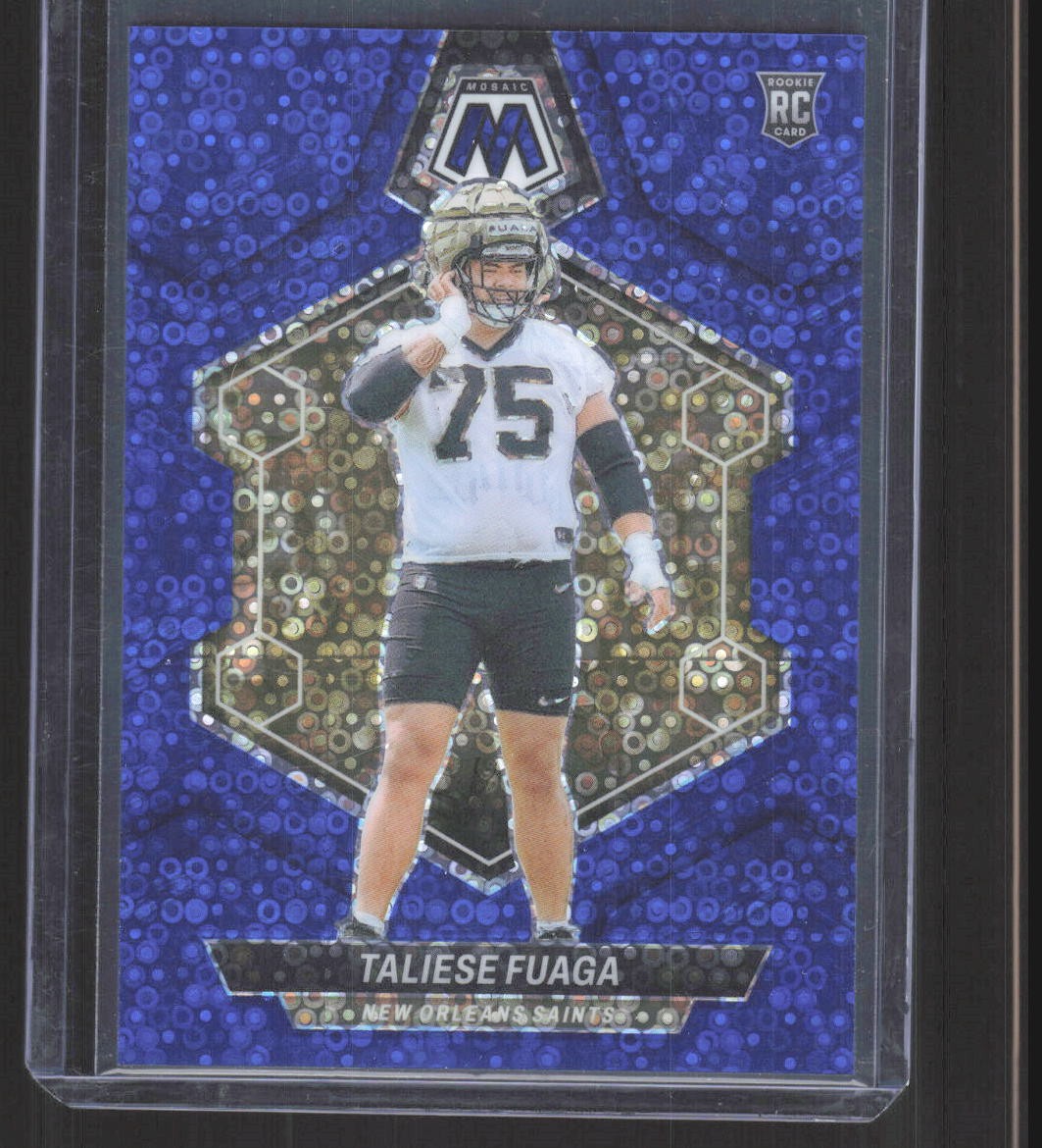 Taliese Fuaga Panini Mosaic #314 Base