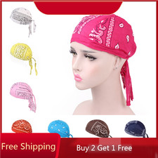 Unisex Men Hijab Sports Scarf Headwear Bicycle Cap Headscarf Pirate Hats Bandana