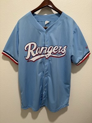Texas Rangers 2023 SGA Corey Seager Baseball Jersey Light Blue Size Medium New